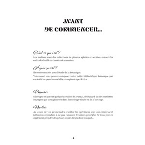 Mon herbier créez votre bibliothèque végétale idéale