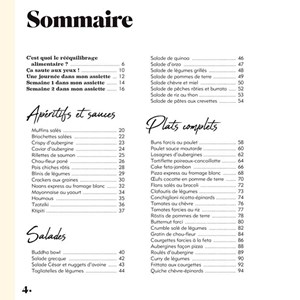 Je rééquilibre mes assiettes du petit déj' au dîner