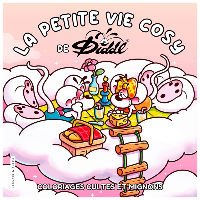 Cosy coloriage La petite vie cosy de Diddl