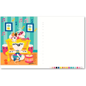 La petite vie de Diddl et ses amis 30 planches à colorier