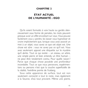 Nouvelle terre De l'ego à la conscience