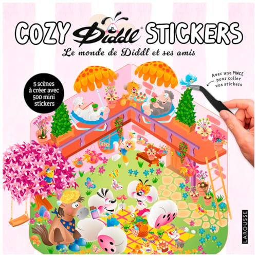 Éditions Larousse - Cosy stickers Diddl Le monde de Diddl et ses amis