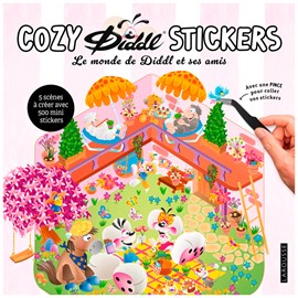 Cosy stickers Diddl Le monde de Diddl et ses amis