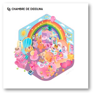 Cosy stickers Diddl Le monde de Diddl et ses amis