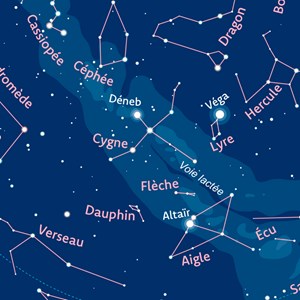 La carte du ciel Stelvision 365 pour repérer les étoiles toute l'année
