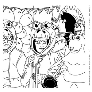 Cahier de coloriage Casimir globe-trotter