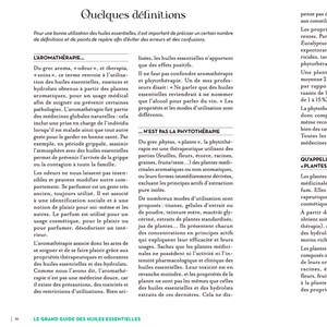 Le grand guide des huiles essentielles
