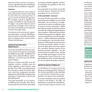 Le grand guide des huiles essentielles