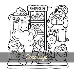 Ma petite vie cosy coloriages mignons et cocooning