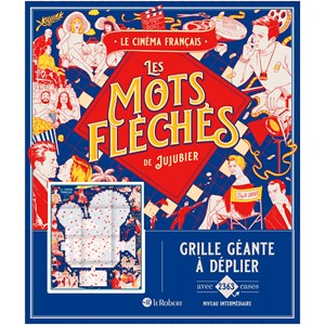Les mots fléchés de Jujubier Le cinéma français grille géante à déplier