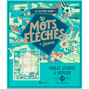 Les mots fléchés de Jujubier Ça va être sport ! grille géante à déplier
