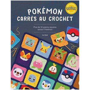 Coffret crochet Pokémon en granny square