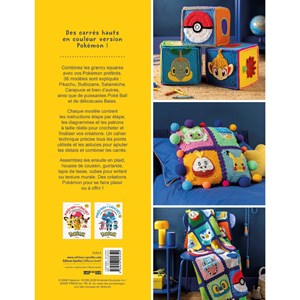 Coffret crochet Pokémon en granny square