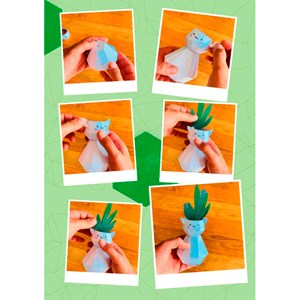 Paper Garden Des papertoys fleuris à créer