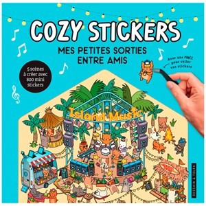 Cosy stickers Mes petites sorties entre amis