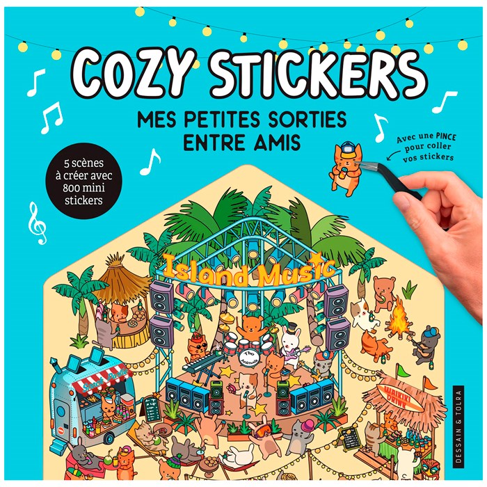 Cosy stickers Mes petites sorties entre amis