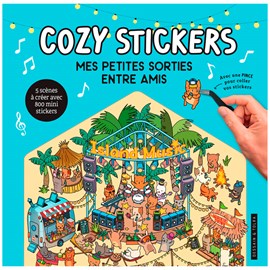 Cosy stickers Mes petites sorties entre amis