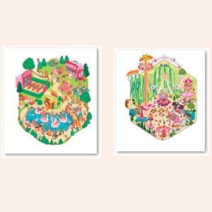 Cosy stickers Mes petites sorties entre amis