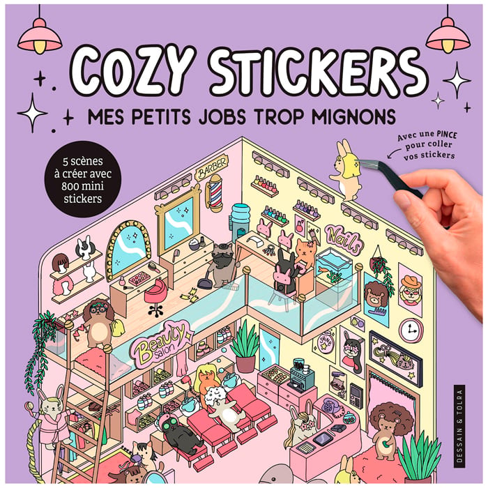 Cozy stickers Mes petits jobs trop mignons