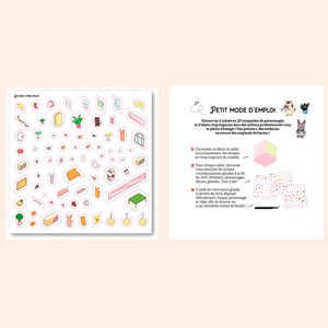 Cozy stickers Mes petits jobs trop mignons