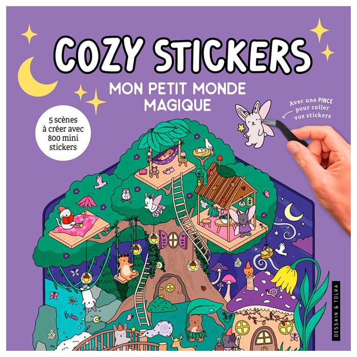 Cozy stickers Mon petit monde magique