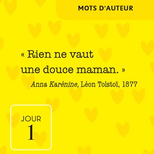 Mini calendrier - 365 mots doux pour Maman