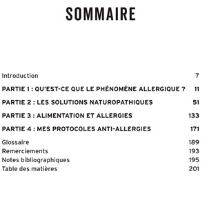 Mon programme anti-allergies
