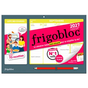 Frigobloc hebdomadaire 2027 version mini