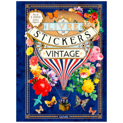 Éditions Hachette Pratique - Le livre de stickers vintage