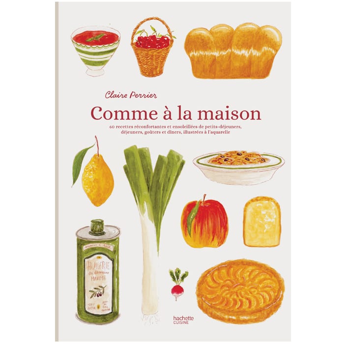 Comme à la maison Claire Perrier (Éditions Hachette Pratique) - Couverture