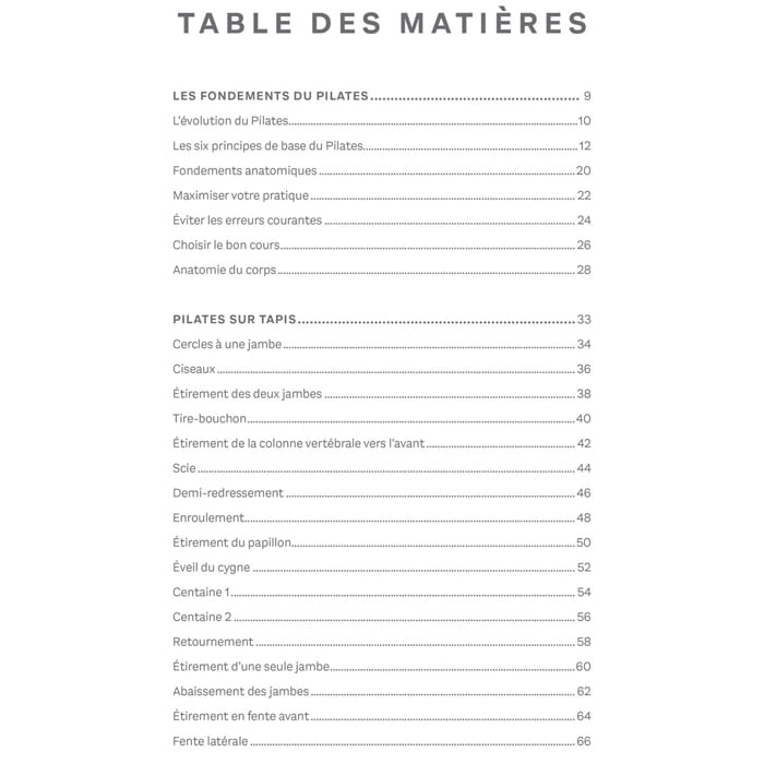 Exercices de Pilates pour débutants (Éditions Le Courrier Du Livre) - Image 2