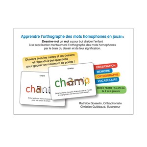 Dessine moi un mot : les homophones