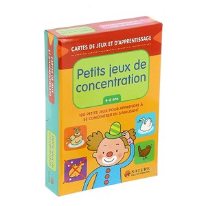 Coffret petits jeux de concentration