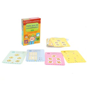 Coffret petits jeux de concentration