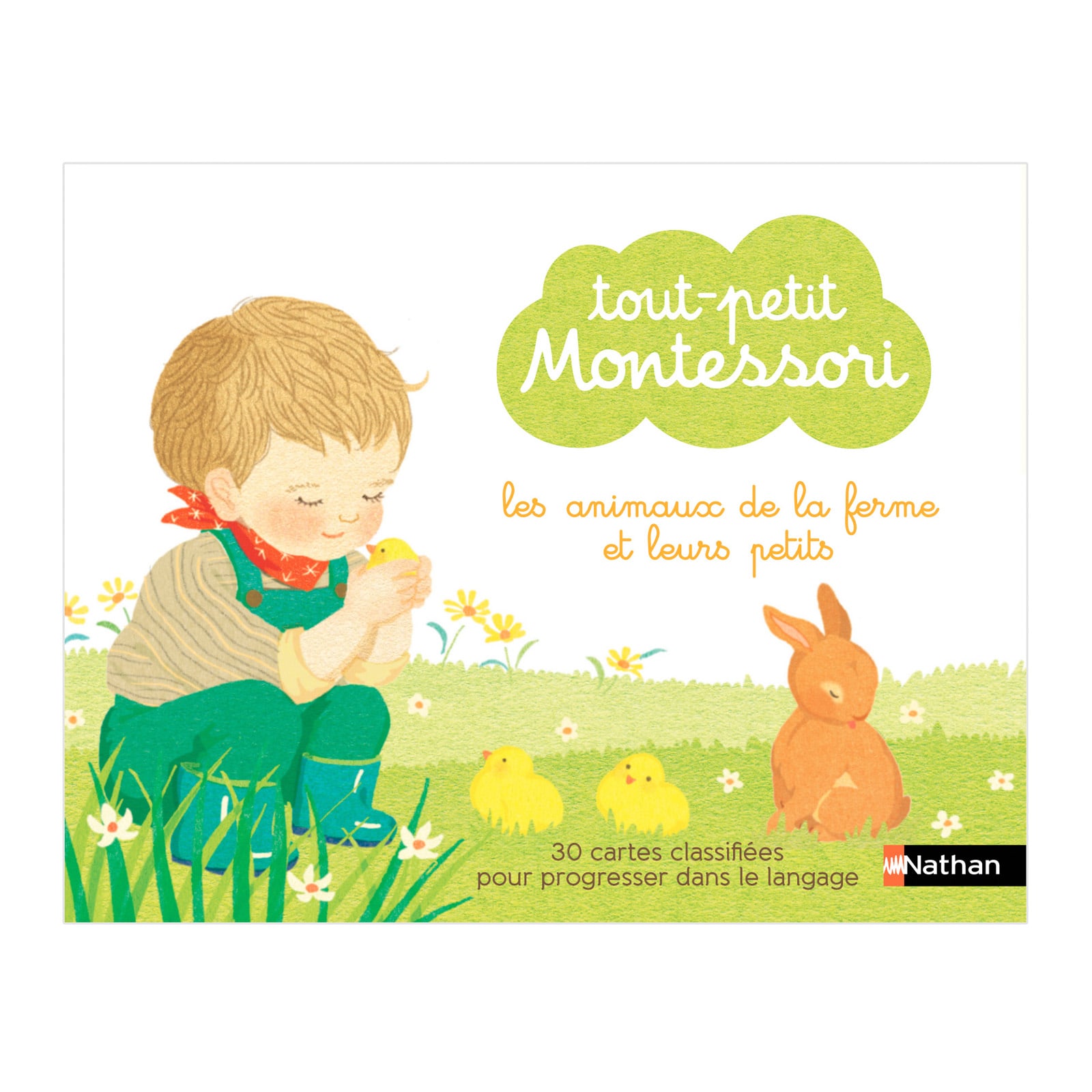 Coffret Montessori Animaux De La Ferme Nature Decouvertes