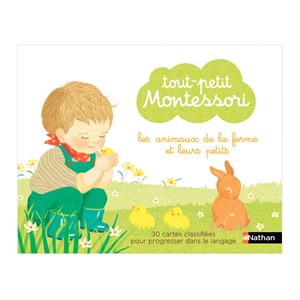 Coffret Montessori Animaux de la ferme