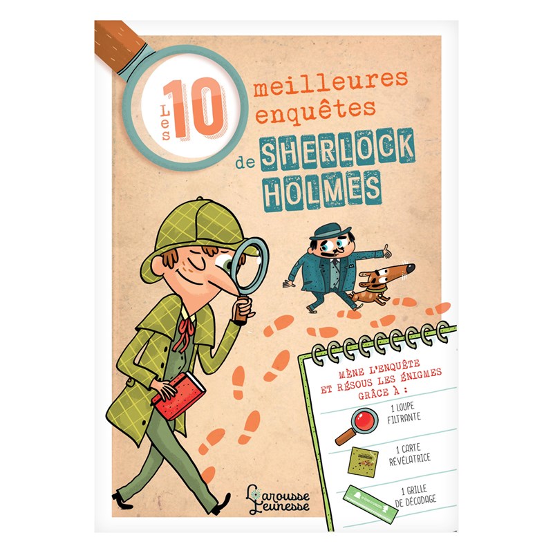 Éditions Larousse - Les 10 enquêtes de Sherlock Holmes