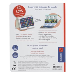 Coffret sonore animaux du monde