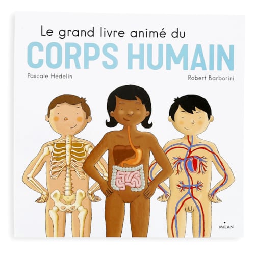 Éditions Milan Jeunesse - Le grand livre animé du corps humain