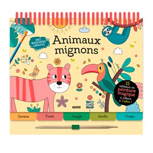 Peinture magique : animaux mignons