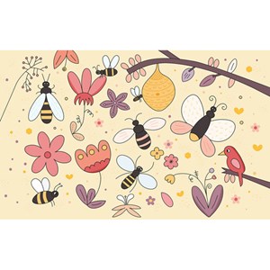 Peinture magique : animaux mignons