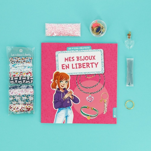 Acheter Mes bijoux en liberty - Kit bijoux - Editions Auzou - Le Nu