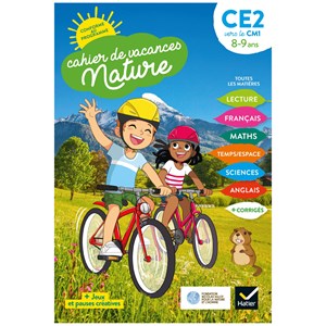 Cahier de vacances nature du CE2 au CM1
