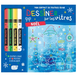 Coffret Dessiner Noël sur les vitres