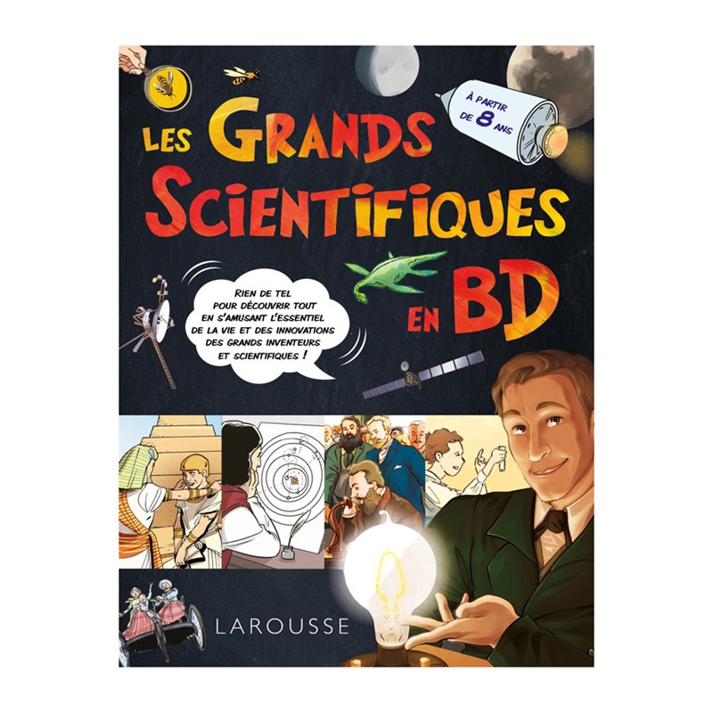 Grands scientifiques en BD