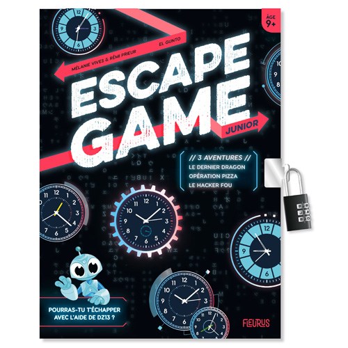 Éditions Fleurus - Escape Game 3 aventure Junior