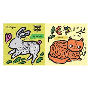 Bébé chien et ses amis