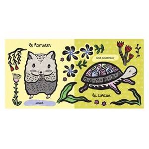 Bébé chien et ses amis