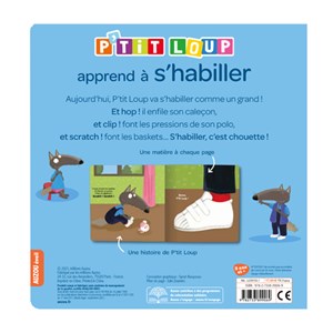 P'tit Loup apprend à s'habiller