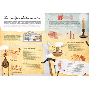 Machines volantes de Léonard de Vinci